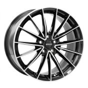 Alu kola MONACO WHEELS GP14, 18x8 5x112 ET45, černá lesklá + leštění (zátěžová)