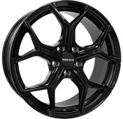 Alu kola MONACO WHEELS GP16, 18x8 5x108 ET45, černá lesklá