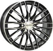 Alu kola MONACO WHEELS GP2, 21x9.5 5x120 ET42, černá lesklá + leštění (zátěžová)