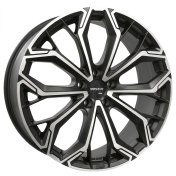 Alu kola MONACO WHEELS GPC17, 18x8 5x112 ET46, černá matná + leštění