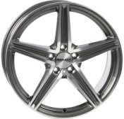 Alu kola MONACO WHEELS MC3, 18x8 5x112 ET35, šedivá + leštění (zátěžová)