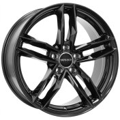 Alu kola MONACO WHEELS RR8M, 17x7.5 5x112 ET45, černá lesklá