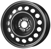 Alu kola MW STEEL STAAL, 15x6 4x100 ET40, černá