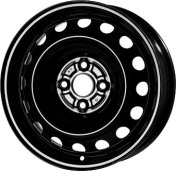 Alu kola MW STEEL STAAL, 14x5 4x100 ET38, černá