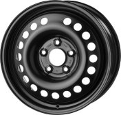 Alu kola MW STEEL STAAL, 16x6.5 5x114.3 ET39, černá