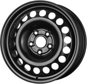 Alu kola MW STEEL STAAL, 16x6 5x98 ET36, černá