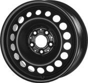 Alu kola MW STEEL STAAL, 14x5 4x100 ET35, černá