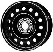 Alu kola MW STEEL STAAL, 16x6.5 5x114.3 ET40, černá