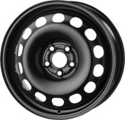 Alu kola MW STEEL STAAL, 15x4.5 4x100 ET35, černá