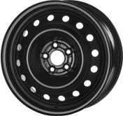 Alu kola MW STEEL STAAL, 15x5 4x100 ET38, černá