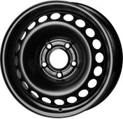 Alu kola MW STEEL STAAL, 15x6 4x100 ET39, černá