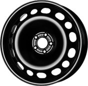 Alu kola MW STEEL STAAL, 16x6 4x108 ET23, černá