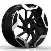 Alu kola Racing Line 3S1080, 18x7.5 5x114.3 ET45, černá + leštění