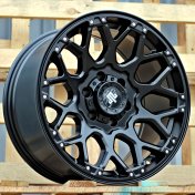 Alu kola Racing Line 3S1108B, 18x9 6x135 ET-6, saténová černá (zátěžová)