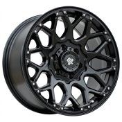 Alu kola Racing Line 3S1108B, 18x9 6x135 ET-6, saténová černá (zátěžová)