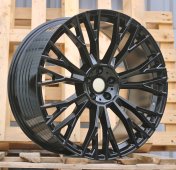 Alu kola Racing Line 3S1111, 22x10.5 5x112 ET42, černá lesklá (zátěžová)