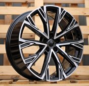 Alu kola Racing Line 3S1277, 21x8.5 5x112 ET34, černá + leštění