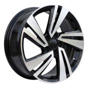 Alu kola Racing Line 3S1282, 18x7 5x100 ET39, černá + leštění