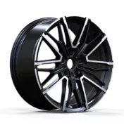 Alu kola Racing Line 3S1284, 19x9 5x112 ET44, černá + leštění