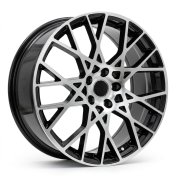Alu kola Racing Line 3S1293, 18x8 5x112 ET40, černá + leštění