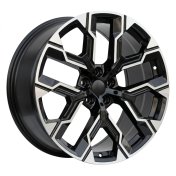 Alu kola Racing Line 3S1318, 20x10.5 5x112 ET44, černá + leštění (zátěžová)