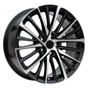 Alu kola Racing Line 3S1366, 18x8 5x114.3 ET42, černá + leštění