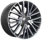 Alu kola Racing Line 7035, 17x7.5 5x112 ET50, černá + leštění