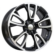 Alu kola Racing Line 8409, 18x7 5x112 ET47, černá + leštění