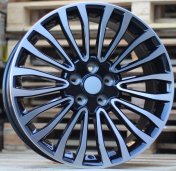 Alu kola Racing Line A1340, 18x8 5x108 ET50, černá + leštění