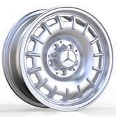 Alu kola Racing Line A1370, 15x7 5x112 ET20, stříbrná