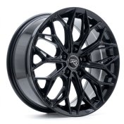 Alu kola Racing Line A1407, 17x7.5 5x108 ET40, černá lesklá