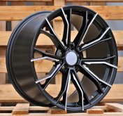 Alu kola Racing Line A5385, 19x9.5 5x112 ET38, černá matná