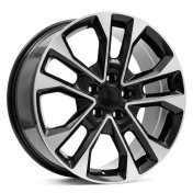 Alu kola Racing Line A5914, 20x8.5 5x127 ET50, černá + leštění