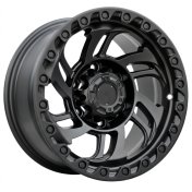 Alu kola Racing Line A6278, 15x8 6x139.7 ET, černá matná (zátěžová)