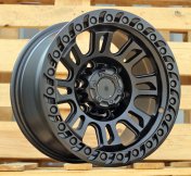 Alu kola Racing Line A8916, 15x8 6x139.7 ET, černá matná (zátěžová)