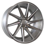 Alu kola Racing Line B1059, 19x8.5 5x120 ET35, stříbrná + leštění