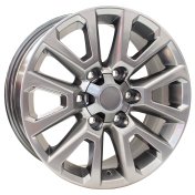 Alu kola Racing Line B1072, 18x7.5 6x139.7 ET25, titanová metalíza (zátěžová)