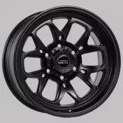Alu kola Racing Line B1106, 17x9 6x139.7 ET0, černá matná (zátěžová)