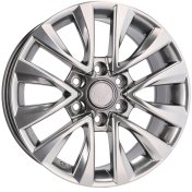 Alu kola Racing Line B1115, 20x8.5 6x139.7 ET35, titanová metalíza