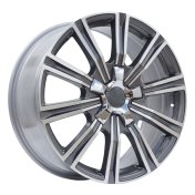 Alu kola Racing Line B1149, 21x8.5 5x150 ET60, šedivá + leštění (zátěžová)