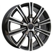Alu kola Racing Line B1149, 18x8 5x150 ET50, černá + leštění