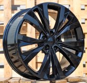 Alu kola Racing Line B1281, 20x8.5 5x108 ET45, černá lesklá (zátěžová)