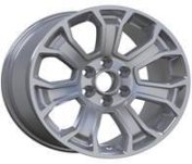Alu kola Racing Line B1316, 22x9 6x139.7 ET24, stříbrná metalíza