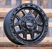 Alu kola Racing Line B1375, 17x8 10x120 ET30, černá matná