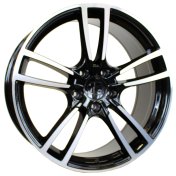 Alu kola Racing Line B1378, 21x9.5 5x130 ET48, černá + leštění