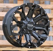 Alu kola Racing Line B1417, 20x9 8x180 ET, černá lesklá (zátěžová)