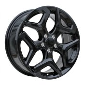 Alu kola Racing Line B1606, 17x7 5x100 ET55, černá lesklá