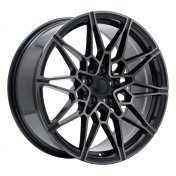 Alu kola Racing Line B1674, 19x9 5x112 ET40, černá + tmavé leštění