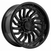 Alu kola Racing Line B1757, 20x10 6x135 ET-15, černá lesklá