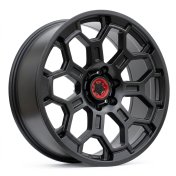 Alu kola Racing Line B1858, 22x9 6x139.7 ET20, černá matná